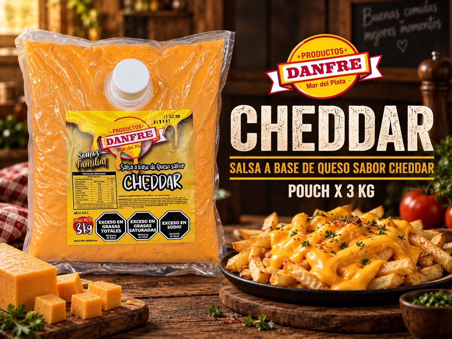 Pasta Cheddar Danfre